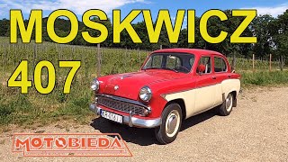 Moskwicz to radziecki odpowiednik Syreny  MotoBieda [upl. by Darrow629]