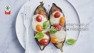 Aubergine gevuld met gehakt en mozzarella [upl. by Arrek375]