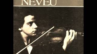 Ginette Neveu  Brahms Violin Concerto 2nd mvt 1949 [upl. by Raffaello]