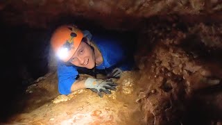 Exploring the Depths FirstTime Caving Adventure at Jenolan Cavess Plughole [upl. by Anolahs]