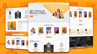 🔥Complete Ecommerce Website using React JS and Tailwind CSS  Step by Step Tutorial [upl. by Stover]