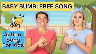 Baby Bumblebee Song For Kids Interactive Action Song for Preschool amp Toddlers [upl. by Uda]