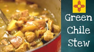 EASY Authentic Green Chile Stew greenchile newmexico stew hatchgreenchilerecipes [upl. by Ecnedurp]