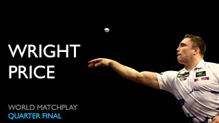 World Matchplay 15 Wright vs Gerwyn  Quarter Final 1080p51 [upl. by Brathwaite689]