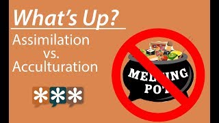 Whats Up – Assimilation vs Acculturation [upl. by Anire]