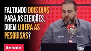 ÚLTIMA PESQUISA SOBRE AS ELEIÇÕES MOSTRA QUEM LIDERA A INTENÇÃO DE VOTO NOS DIAS PRÓXIMOS A ELEIÇÃO [upl. by Isacco]