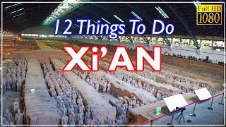 12 Things To Do in XiAn China [upl. by Aicilat]