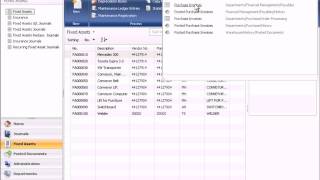 Microsoft Dynamics NAV Fixed Assets Part 1 of 2 [upl. by Yerffej]