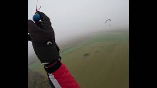 Létanne dans la brume en novembre  Parapente [upl. by Enicnarf]