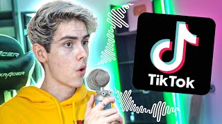 Creé una canción viral para Tik Tok con audios de seguidores [upl. by Anne]