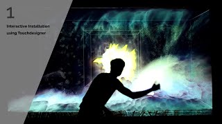 Touchdesigner Interactive Projection [upl. by Carlick]