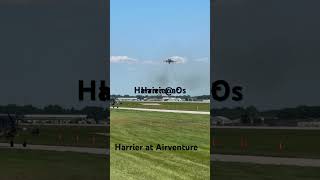 Harriers arriving at Oshkosh Airventure 2024 [upl. by Hasile]