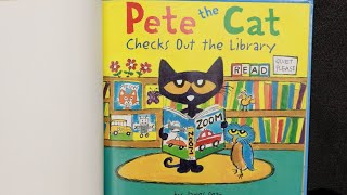 Pete the Cat Checks out the Library [upl. by Fransisco]