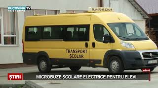 Microbuze scolare electrice pentru elevi [upl. by Madeleine]