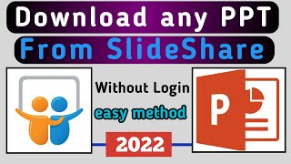 How to download pptpdf from SlideShare  SlideShare  How to download ppt [upl. by Biddie]