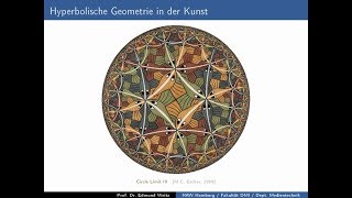 Nichteuklidische Geometrien Weihnachtsvorlesung 2017 Teil 3 von 4 [upl. by Ecnarrat824]