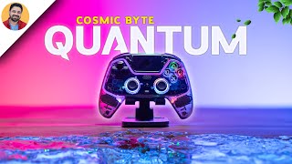 Cosmic Byte Quantum Review  Best Wireless Gamepad under 3000  Hall effect Gyro Transparent RGB [upl. by Llednav6]