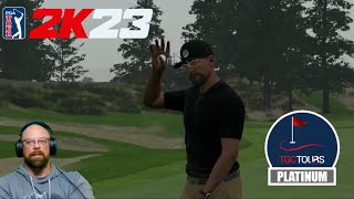 TGC  LETS DO THIS RD 1  PGA TOUR 2K23 [upl. by Akinas]