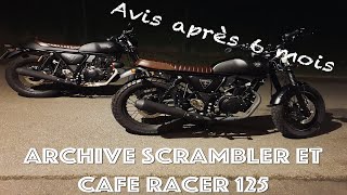 Archive Scrambler AM64 et Cafe Racer AM60 125cc  Avis 6 mois après lachat [upl. by Beetner]