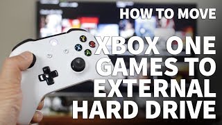 How to Move Xbox One Games to External Hard Drive – Copy or Move Xbox Games to Armor A60 USB Drive [upl. by Kipp]