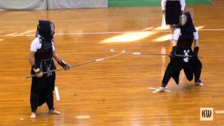 2014 All Japan Naginata  Womens Final [upl. by Dunc]