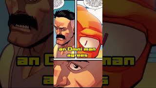 Mark gets his POWERS back👀 Invincible viral omniman comics invincible shorts [upl. by Inah]