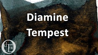 Diamine Inkvent Calendar 2021  day 4  Tempest [upl. by Aciraj560]