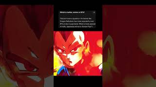 DRAGONBALL GOATEST ANIME 🗿 shorts viral anime [upl. by Sucramel]