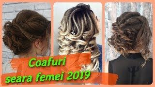 💝 20 de idei de coafuri seara femei 2019 💝 [upl. by Dnumde607]