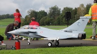 Giant Remote Control Scale Rafale B01 Jetcat P300 [upl. by Benyamin]