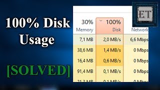 How To Fix 100 Disk Usage in Windows 10 [upl. by Stevie252]