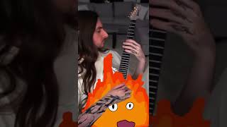 Scottie Lepage x Ghibli guitar animation scottlepage ghibli polyphia ghiblimovies procreate [upl. by Carlyle]