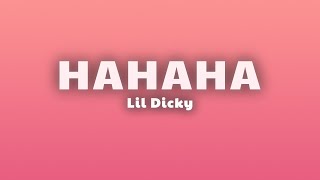 Lil Dicky  HAHAHA Lyrics [upl. by Eelarac296]