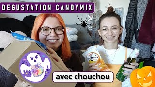 CANDYMIX Dégustation dHALLOWEEN  Box  épicerie Japonaise et Américaine [upl. by Erdua]