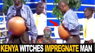 Man Impregnated By Kenyan Witches With 9 Months Pregnancy  Church Deliverance [upl. by Ajiam]