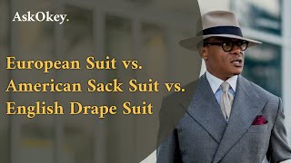 European vs American vs English Drape Suit  Shopping for a Bespoke Tailor  Design Choices [upl. by Talyah478]