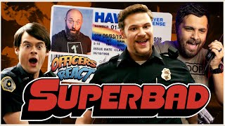 Texas Cops Ruin SUPERBAD Bill Hader Seth Rogen Jonah Hill Michael Cera  Officers React 8 [upl. by Atiral184]