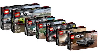 All LEGO Speed Champions 2022 sets CompilationCollection Speed Build [upl. by Ambrosio]