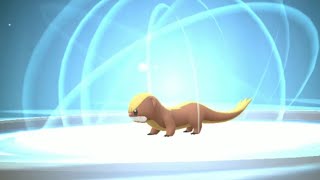 YUNGOOS evolution into GUMSHOOS in Pokemon GO [upl. by Einaeg]