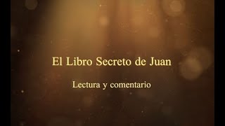 EL LIBRO SECRETO DE JUAN  EVANGELIO APÓCRIFO DE JUAN Sexto vídeo [upl. by Kenway]