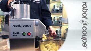 RobotCoupe CL50 Ultra Potato dicing [upl. by Adnohser853]