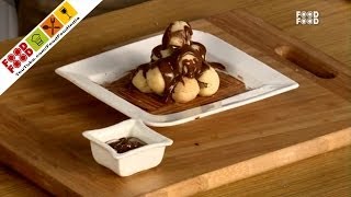 Profiteroles With Chocolate Sauce  Easy and Delicious Chocolate Recipe  Dessert Recipe [upl. by Ashton222]