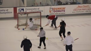 Broomball at UNH [upl. by Minta]