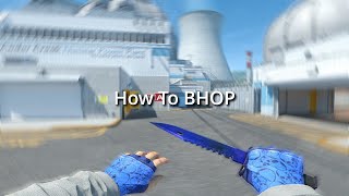 How To Bhop CS2 Tutorial [upl. by Ilecara]