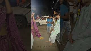 Priyankit Ganpati Visarjan Dance On Road With Abhishek Kumar abhishekkumar shorts [upl. by Storz]