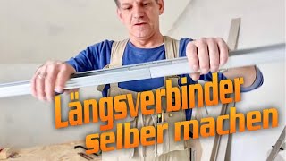 TrockenbauLängsverbinder selber machen – Trick –  DH – Trockenbau [upl. by Algy]