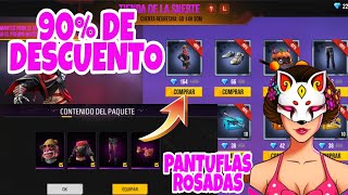 Cómo conseguir las Pantuflas Rodadas en Free Fire  Cuanto se gasta en la nueva Tienda Misteriosa [upl. by Rovner]