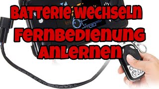 China Heizung Batterie von Fernbedienung wechseln und anlernen Handsender anlernen Diesel heizung [upl. by Yahiya]