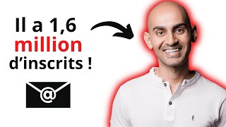 Il a 16 million dinscrits à sa liste email  il révèle des stats introuvables [upl. by Yelrebmyk]