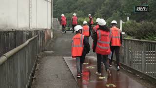 Visite du barrage de Guerlédan et de lusine électrique [upl. by Leanna]